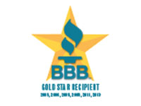 BBB Gold Star Recipient